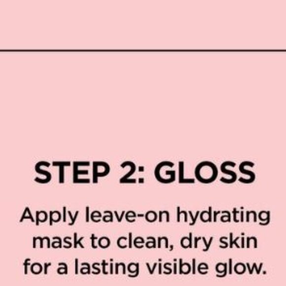 *Sealed* BeautyBio Glass & Gloss 2-Step At Home Facial Scrub Moisturizer 30 ml - Picture 6 of 6